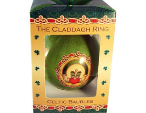 Christmas Bauble  - Claddagh Ring
