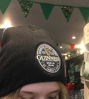 Black Guinness Beanie
