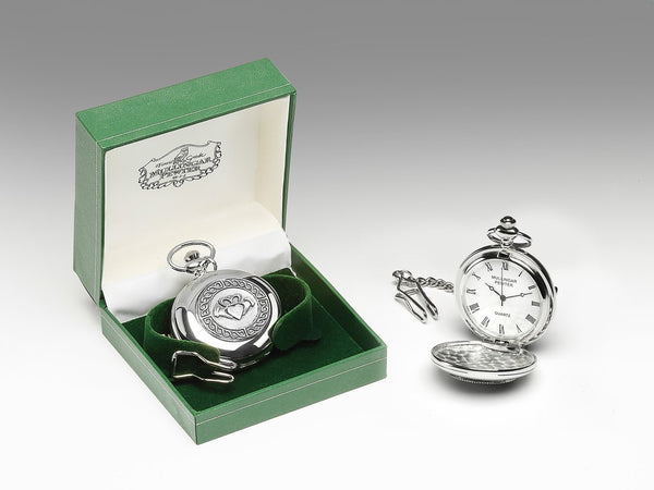 Claddagh pocket watch outlet