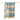 Merino Lambswool Blanket Blue Orange Plaid