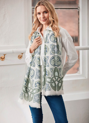 Patrick Francis Celtic Knot Fashion Scarf
