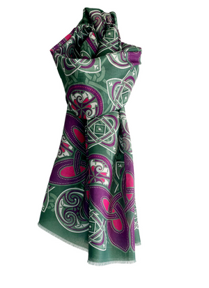Patrick Francis Celtic Knot Fashion Scarf