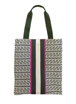 Book of Kells Jacquard Knit Tote Bag from Trinity College Dublin.