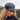Irish Ladies Tweed Hat Blue Green with Purple overchecks (with rosette)