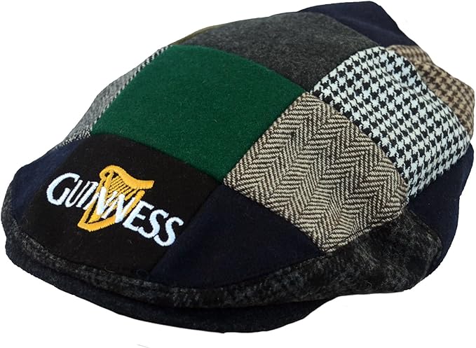 Guinness Patch Flat Cap.