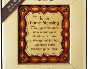 Irish Home Blessing Wall Hanging