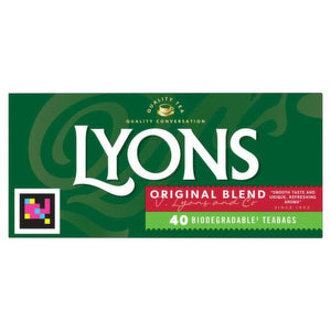 Lyons Tea Original Blend T-Bags 40's