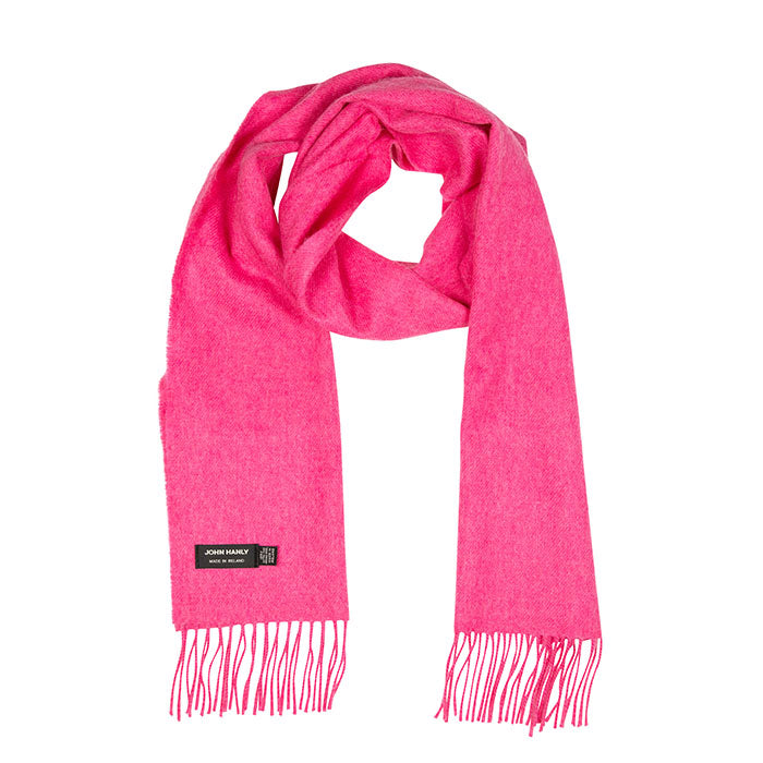 Scarf Fine Luxury Merino Wool Pink 168,