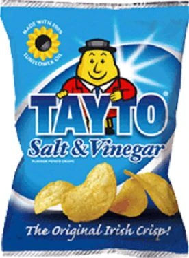 Tayto Salt and Vinegar .