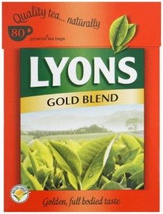Lyons Tea Gold Blend T-Bags 80's