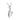 Sterling Silver Small Harp Pendant S4590.