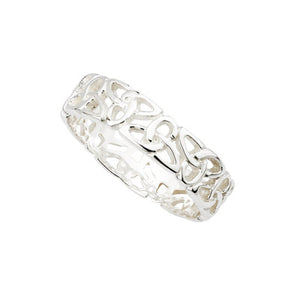 Trinity Knot Sterling Silver Ring S2444.