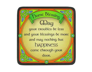 Irish Home Blessing Coaster