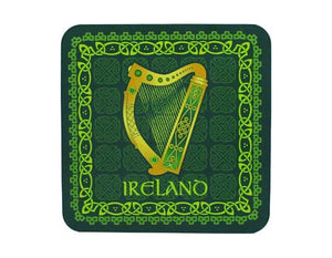 Irish Harp Celtic Coaster