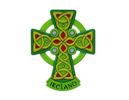 Irish Celtic Cross Magnet