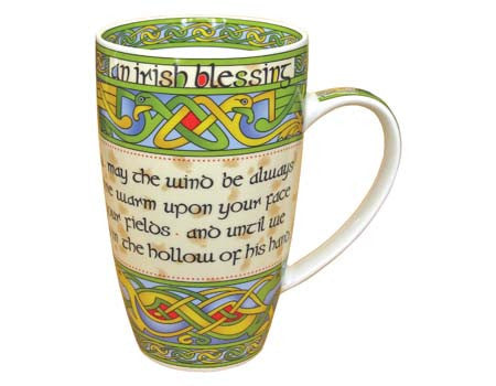 Irish Blessing Mug - Bone China