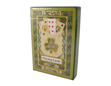 Irish Shamrock Playing Cards