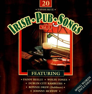 CD - 20 Favourite Irish Pub Songs Vol 3