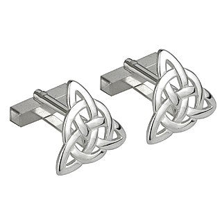 Cufflinks - Trinity Knot Sterling Silver S6434