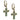 Celtic Cross Earrings 18ct Gold Plated Enamelled