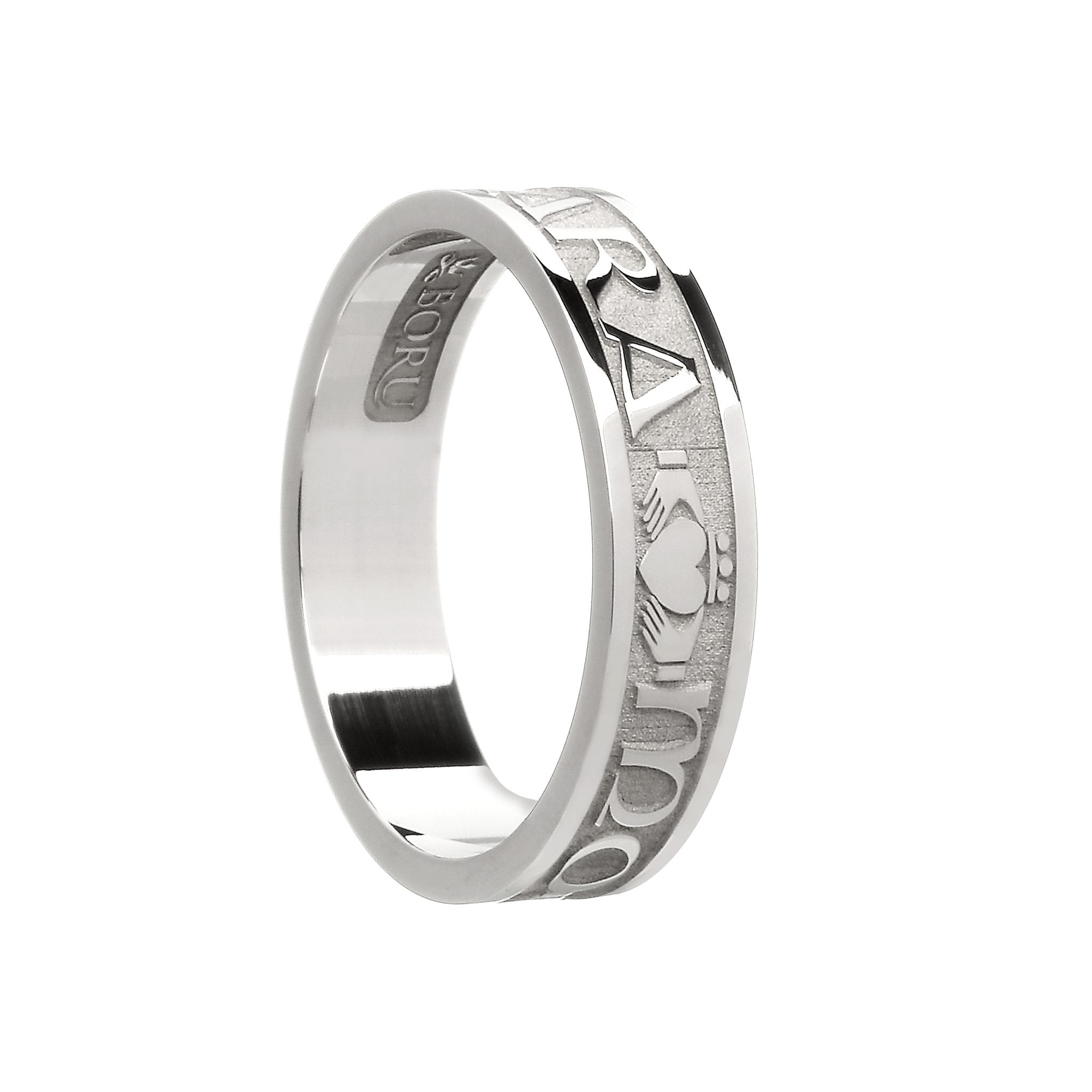 Sterling Silver Ladies MO ANAM CARA Ring The Irish Shop