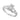 Sterling Silver Claddagh Cluster Cubic Zirconia Heart Ring