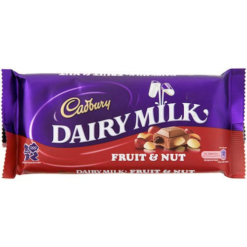 Cadbury Dairy Milk Fruit & Nut 45g