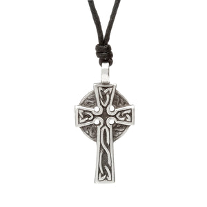 Celtic Cross Pewter Choker Celtic Legends Collection.