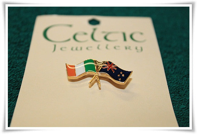 Ireland/NewZealand Flag Stick Pin