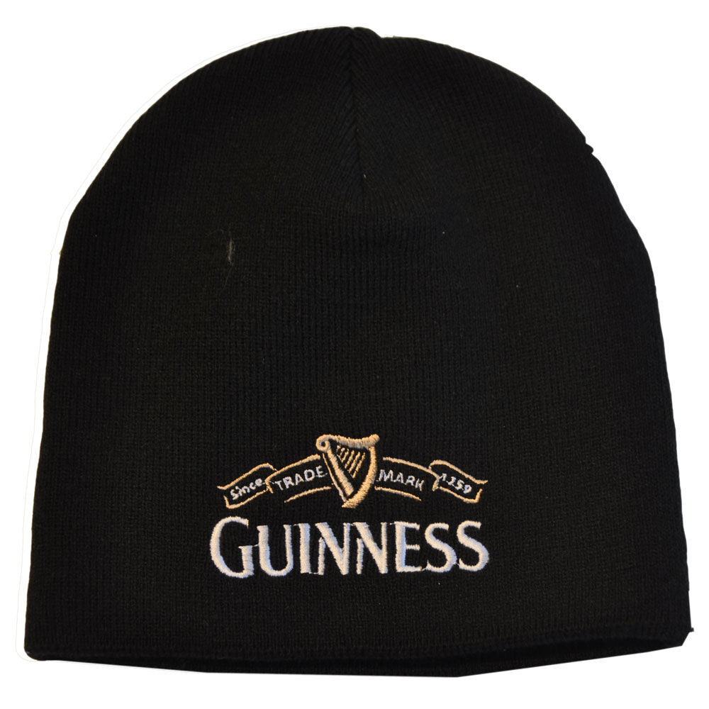 Guinness Beanie hat with logo.