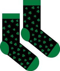 Socks - Mens Lucky Shamrock Socks
