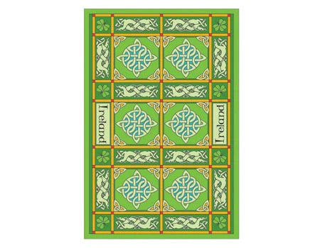 Celtic Tapestry Irish Tea Towel.