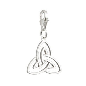 Charm Trinity Knot Sterling Silver