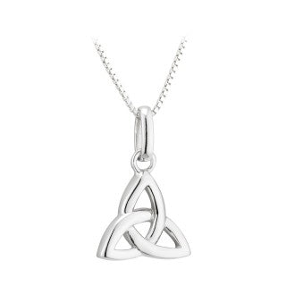 Acara Sterling Silver Trinity Knot Pendant S46235.