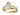 Claddagh Ring 14ct Yellow Gold with 8 Diamonds S2714