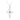 Acara Sterling Silver Large Celtic Cross Pendant with Green Crystal