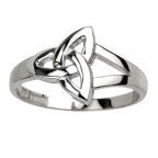 Trinity Knot Ring Sterling Silver S2679