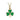 Shamrock 9ct gold Green enamelled Shamrock Pendant.