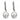 Sterling Silver Small Claddagh Drop Earrings