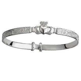 Claddagh Bangle Baby Sterling Silver S5268