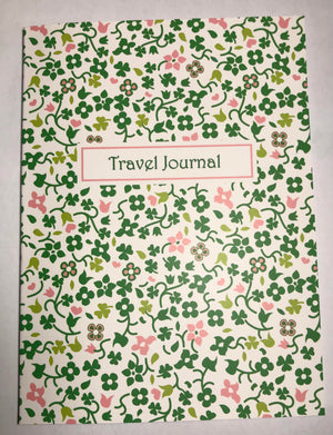 Irish Girl Shamrock Travel Bag and Journal.