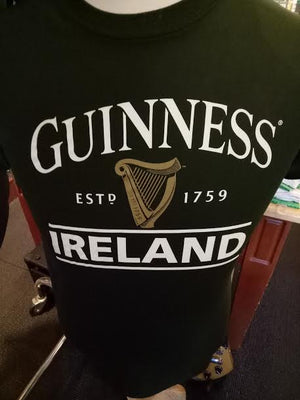 T Shirt Adult Guinness Ireland